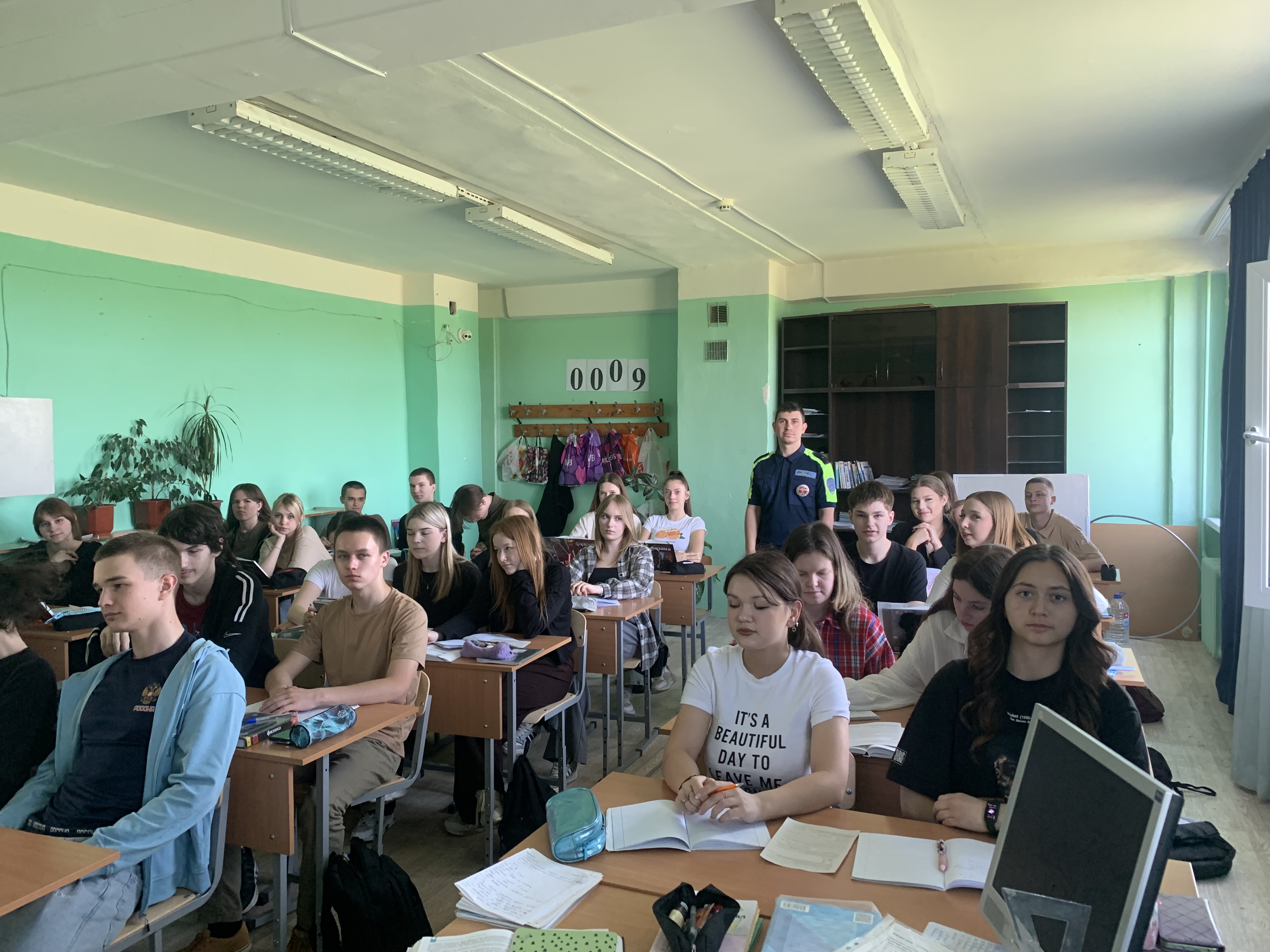 Встреча с сотрудниками МО МВД России «Рославльский».